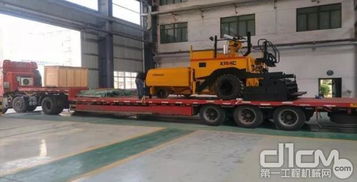 中交西筑LTD600輪式攤鋪機助力山東道路建設，引領工程管理新標桿